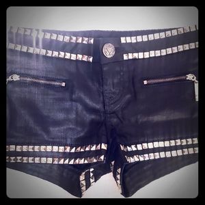Leather Guess Shorts